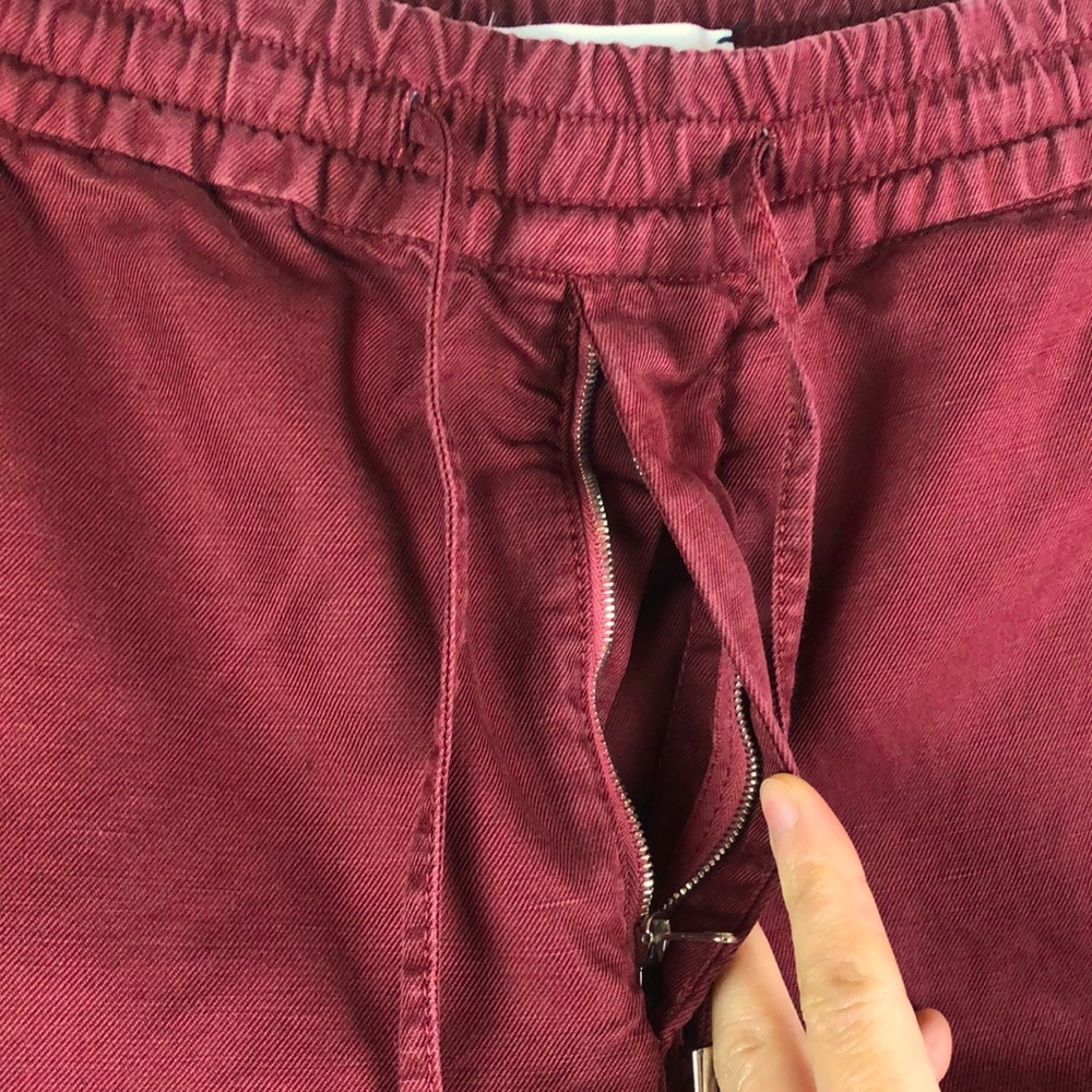 MR P. Slub Linen and Cotton Blend Drawstring Short Sz 34 - Picture 11 of 11